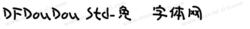 DFDouDou Std字体转换